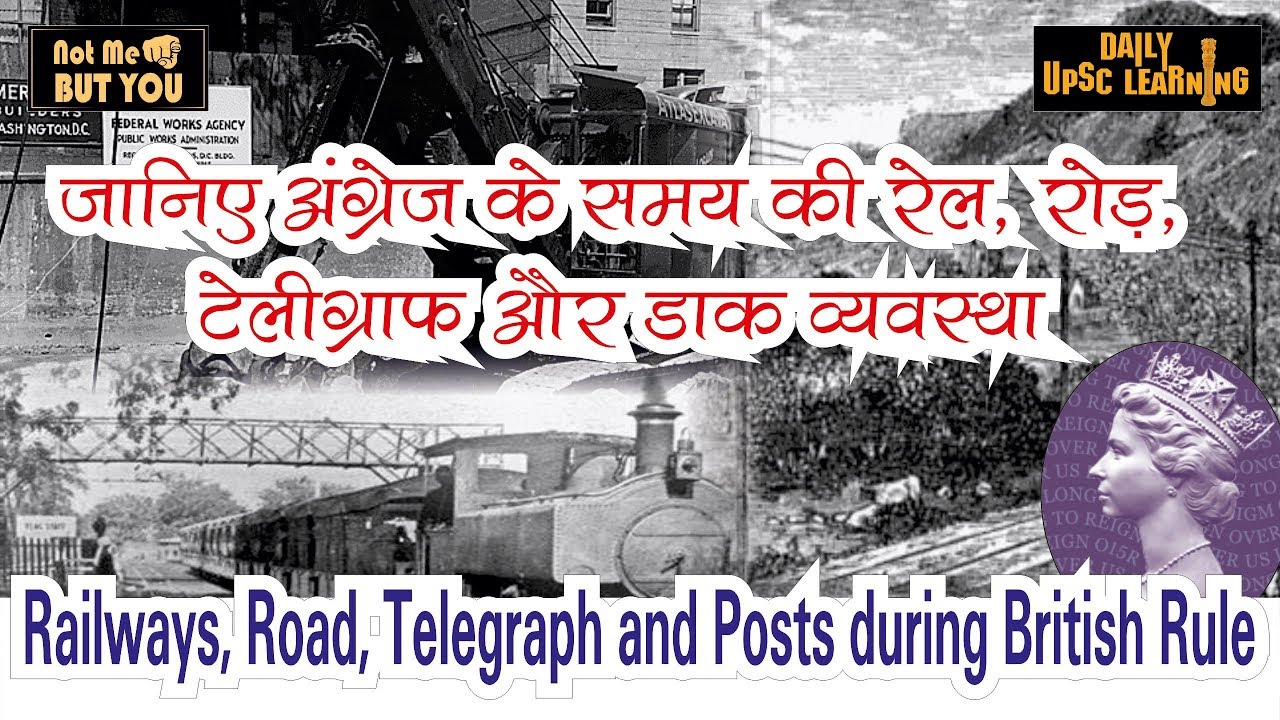 Railways-Road-Telegraph-Posts